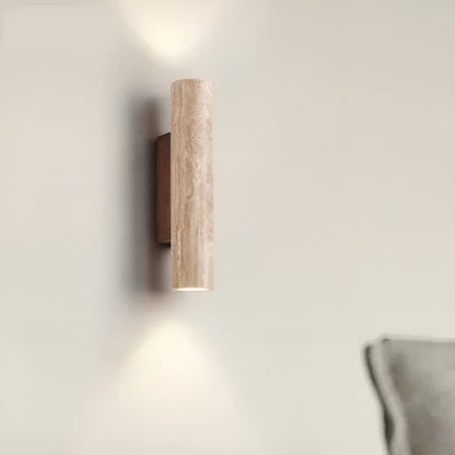 Odior travertin wandlamp met led
