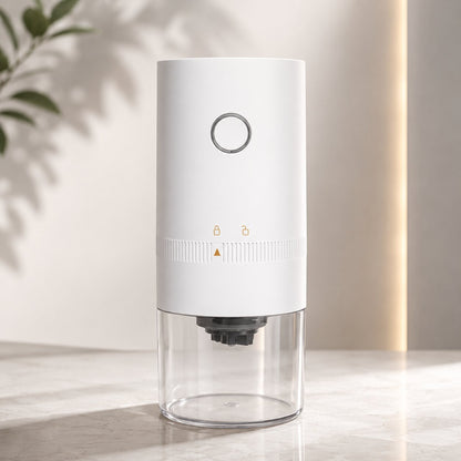 Elektrische koffiemolen met instelbare maalgraad