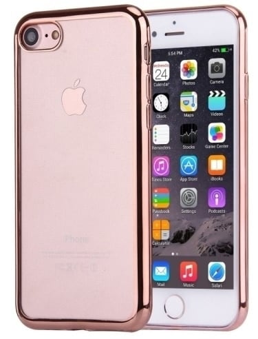 TPU hoesje met coating voor iPhone 7 / 8 / SE