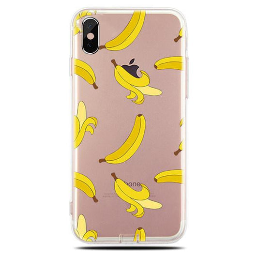 iPhone X / Xs TPU Hoesje Banaan