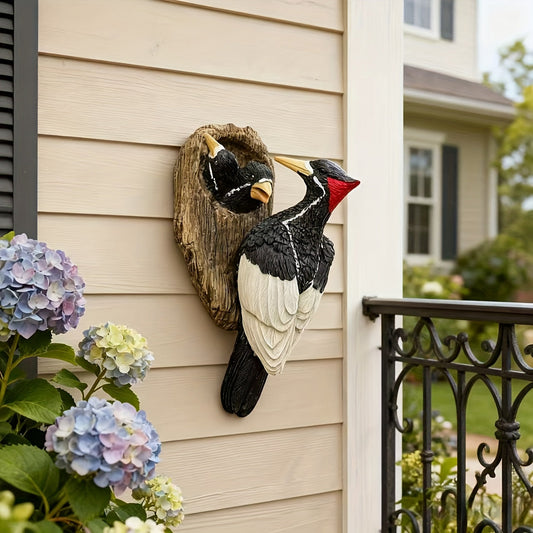 WoodpeckNest realistisch specht vogelbeeld