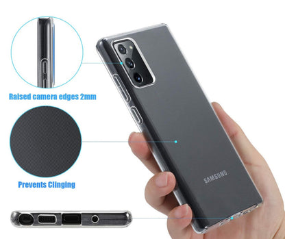 Galaxy Note 20 transparant TPU hoesje
