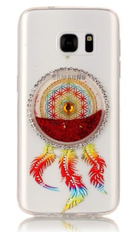 Galaxy S8 Plus TPU Dromenvanger Glitter Hoesje