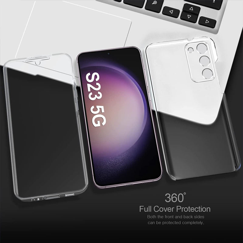 Galaxy S23 360° Ultra Clear hybride hoesje