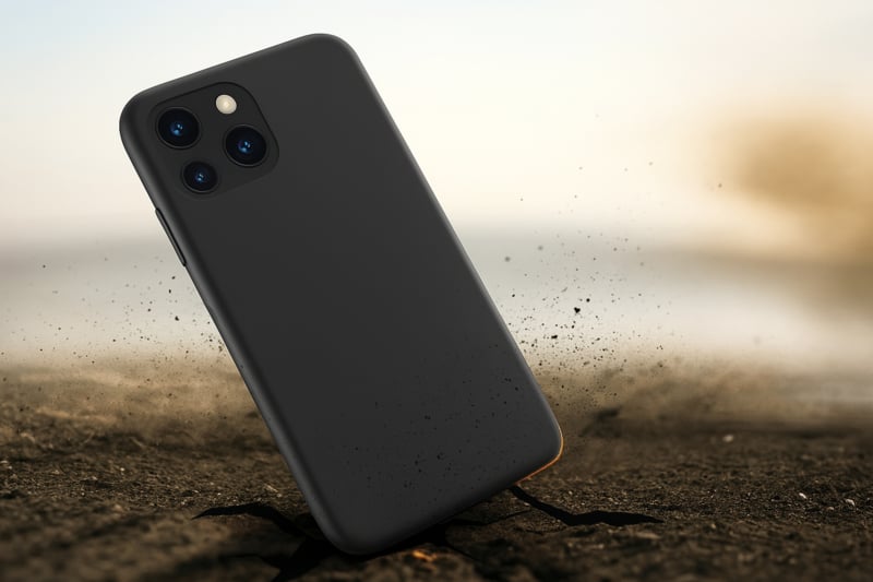 iPhone 15 Soft TPU matte backcover