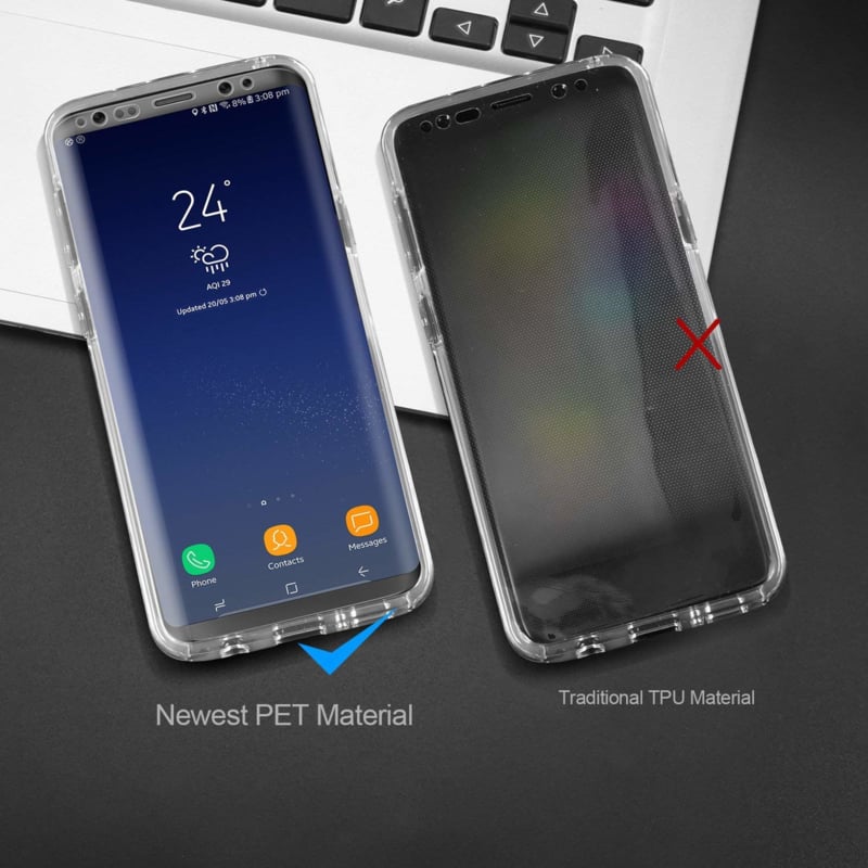 Samsung Galaxy S8 Plus 360° Ultra Clear Hoesje