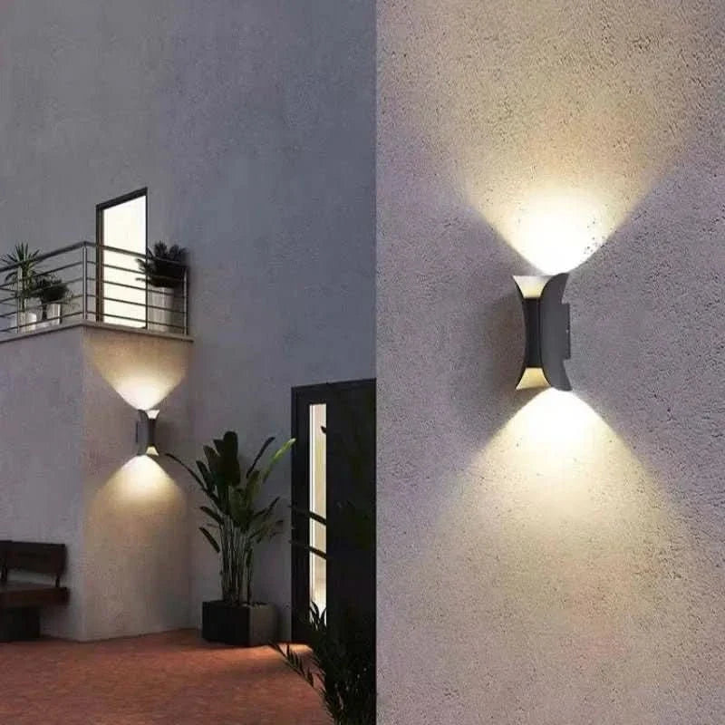 Orr Curved LED buitenwandlamp