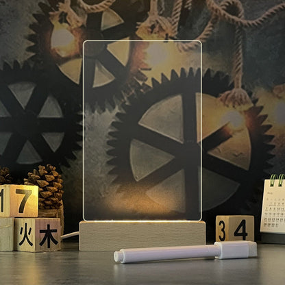 BrightNote LED nachtlampje memobord