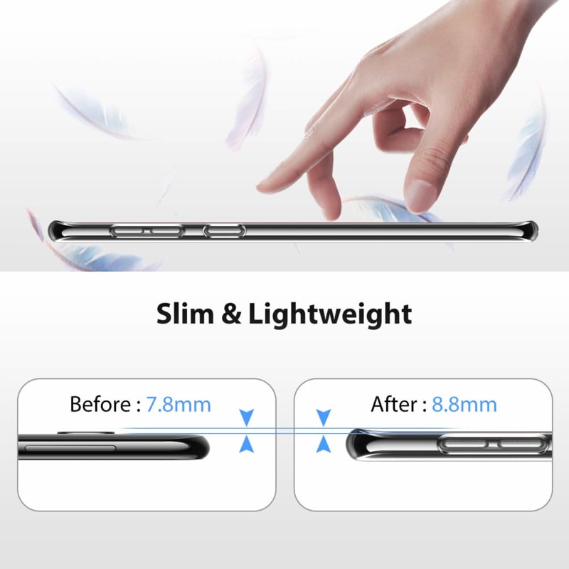 Galaxy S10E transparant soft TPU hoesje