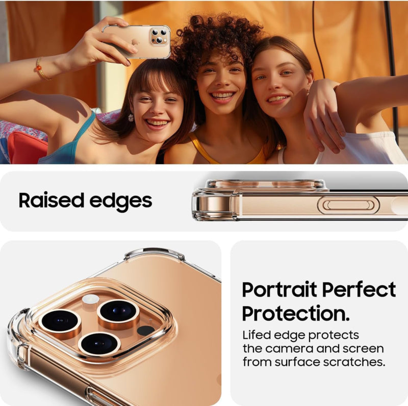 iPhone 16 Pro transparant TPU hoesje