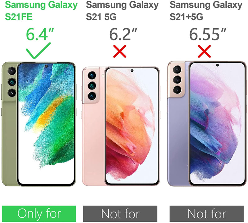 Galaxy S21 FE 360° Ultra Clear hybride telefoonhoesje