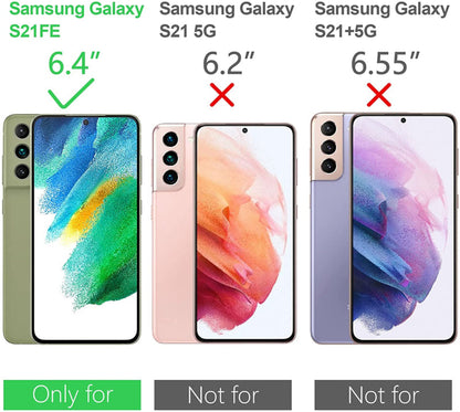 Galaxy S21 FE 360° Ultra Clear hybride telefoonhoesje
