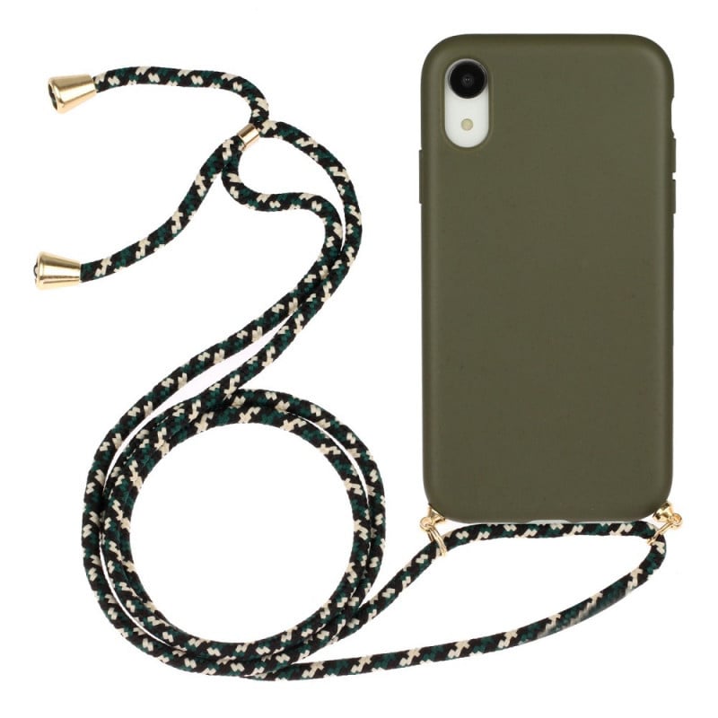 iPhone XR crossbody TPU hoesje met koord