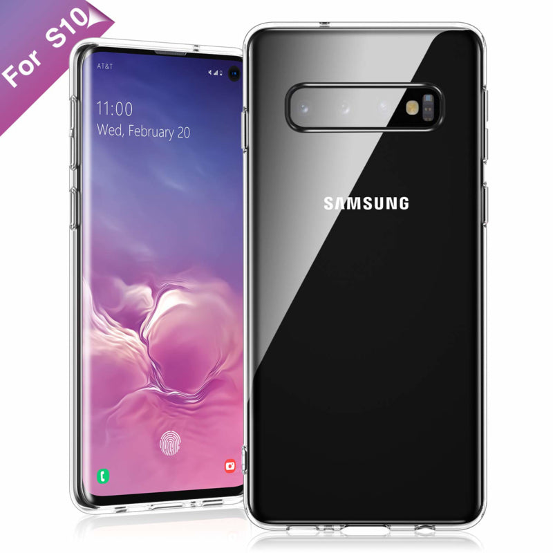 Galaxy S10 transparant TPU hoesje