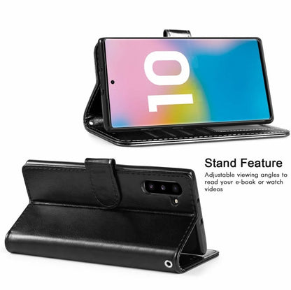 Galaxy Note 10 Plus Leren Portemonnee Hoesje