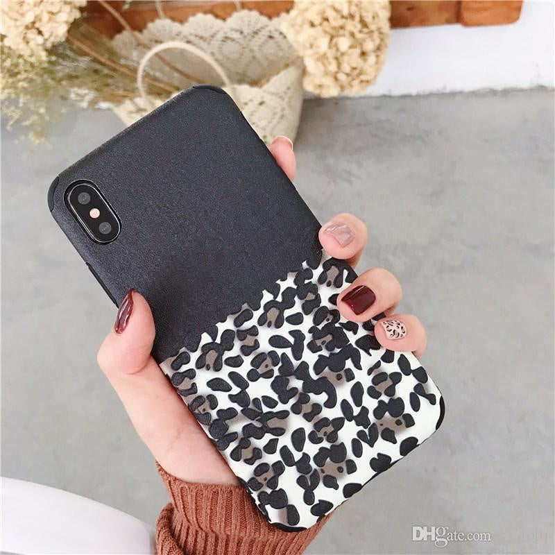 iPhone X / Xs Soft TPU Hoesje Luipaard Print