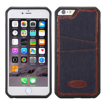 iPhone 6 Plus / 6S Plus Denim Jeans Back Cover Hoesje