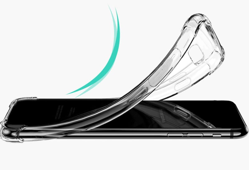 Galaxy S10 Plus transparant schokbestendig TPU hoesje