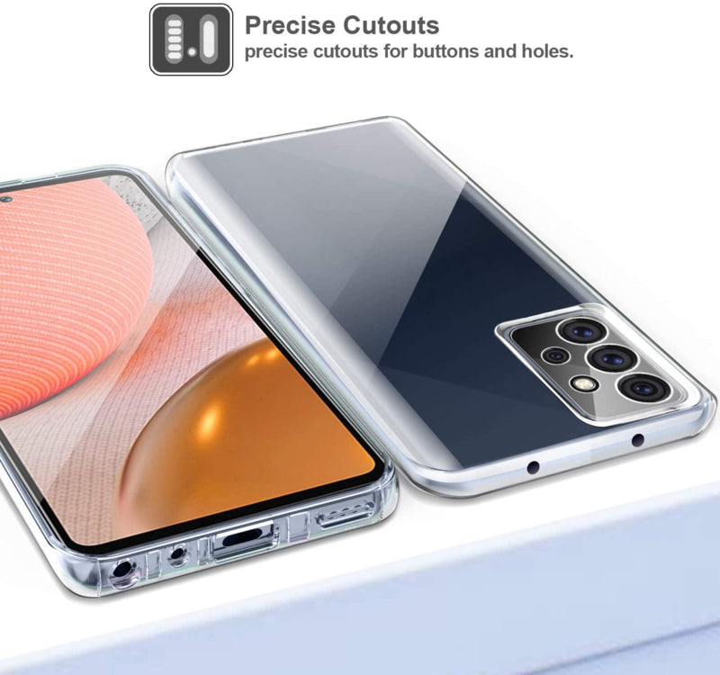 Galaxy A72 360° Ultra Clear Hybrid Hoesje