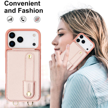 iPhone 17 Pro Hoesje met Pasjeshouder en Koord