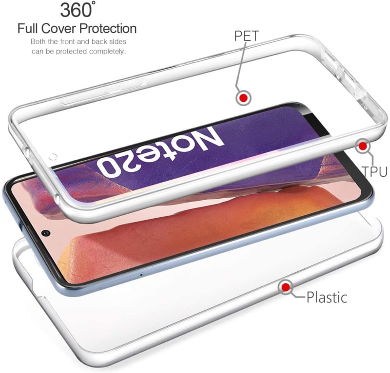 Galaxy Note 20 360° Ultra Clear Hoesje