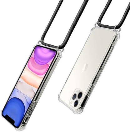 iPhone 12 Pro Max TPU hoesje met koord