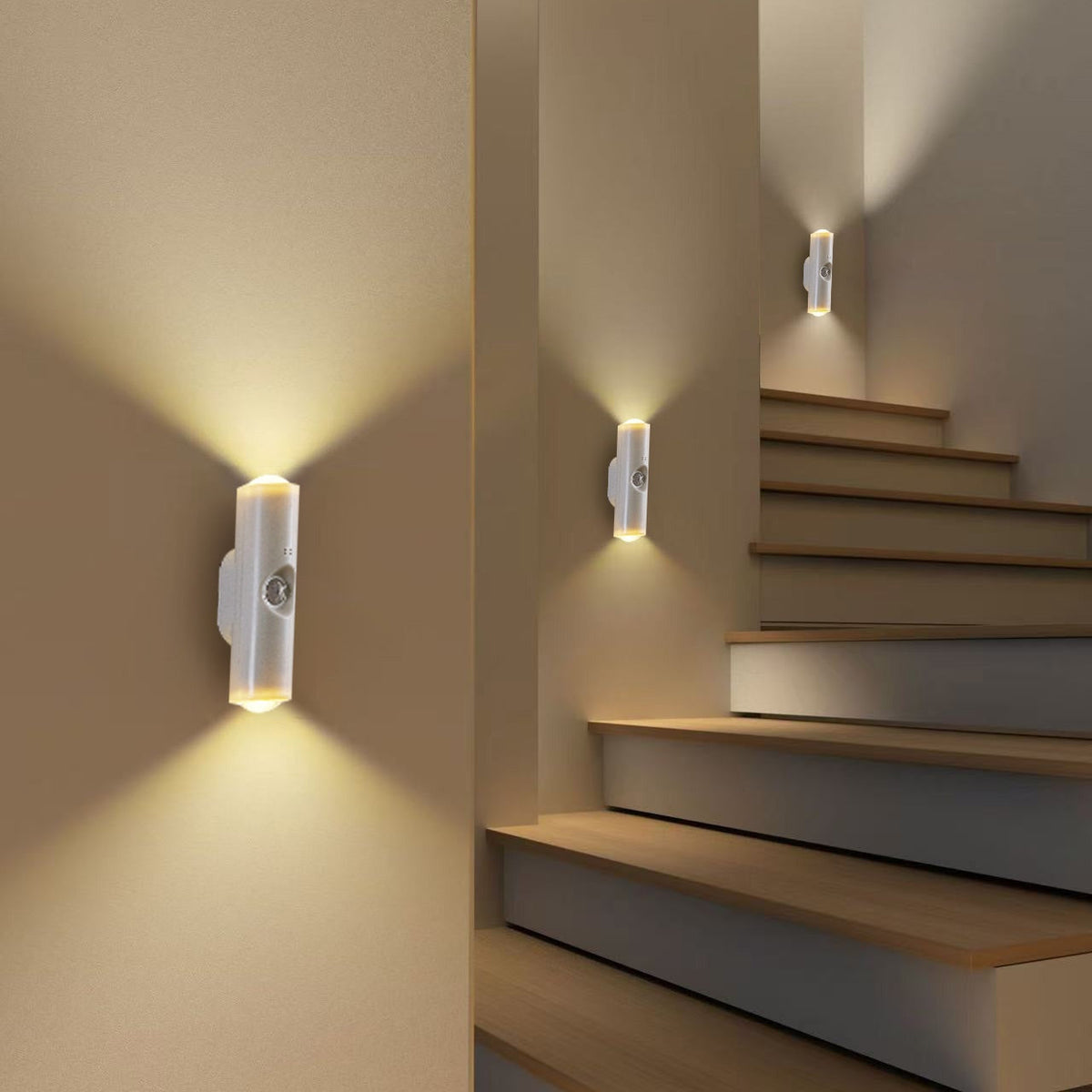 LumiGlow draadloze sensor wandlamp
