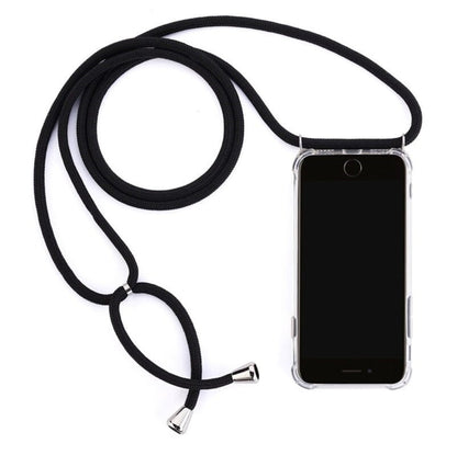 Transparant TPU Hoesje met Koord voor iPhone 7 / 8 / SE