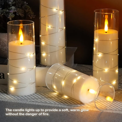 AMill vlamloze LED-kaarsen