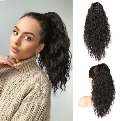 EasyPony krullende haarextensie 46 cm