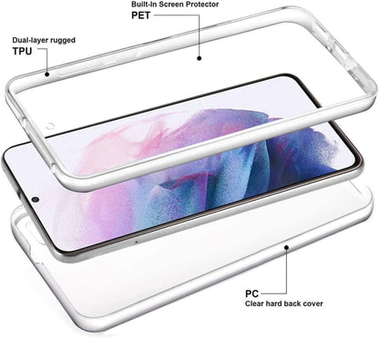 Galaxy S21 Plus 360° Ultra Clear Hybrid hoesje