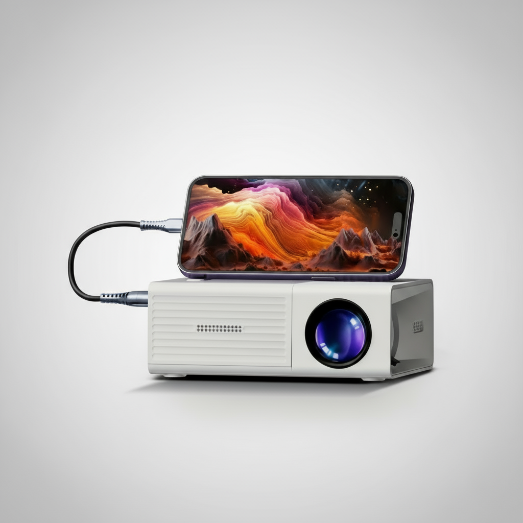 Draagbare HD Mini Beamer