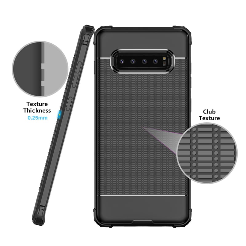 Galaxy S10 Plus matte TPU backcover