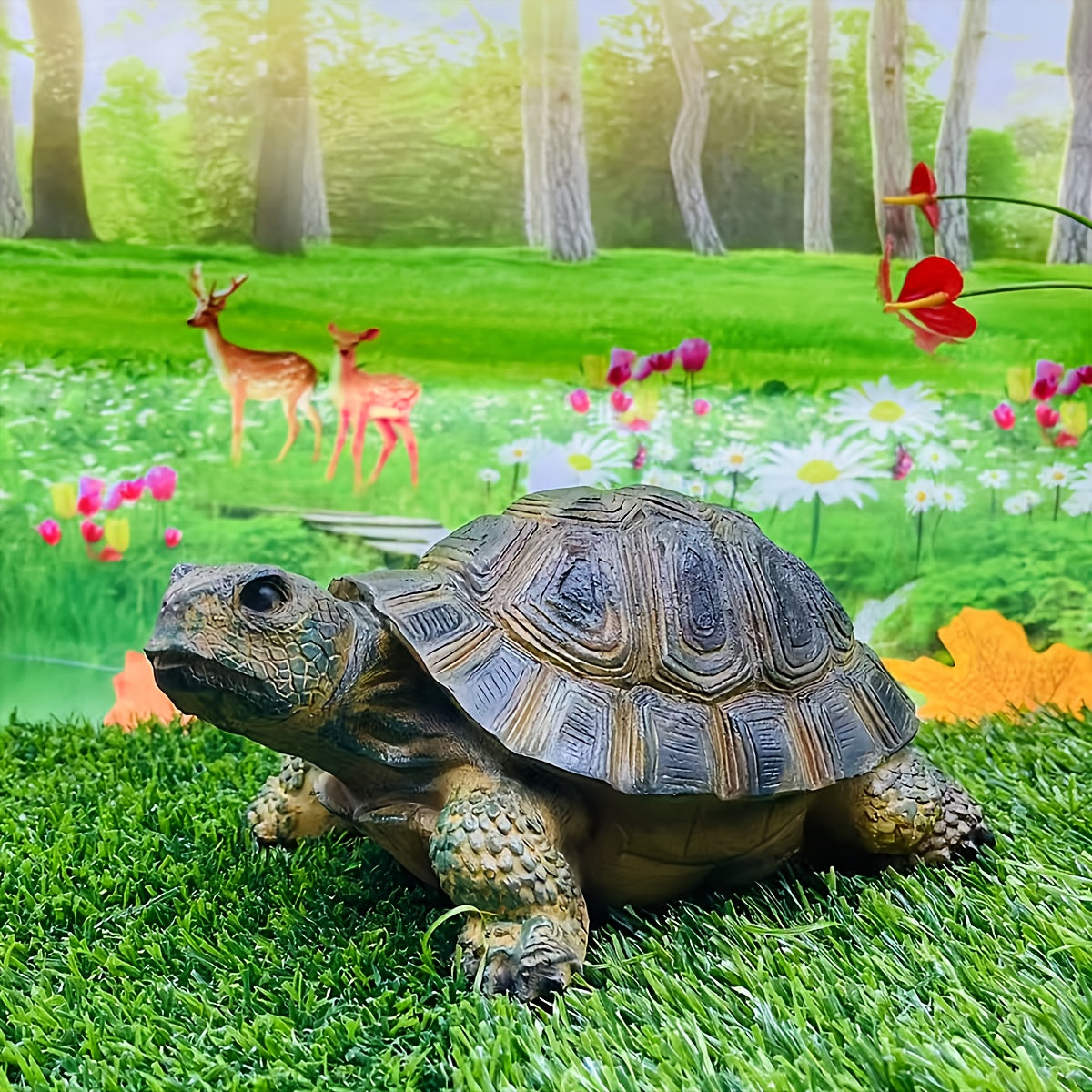 TurtleBloom decoratieve schildpadfiguur