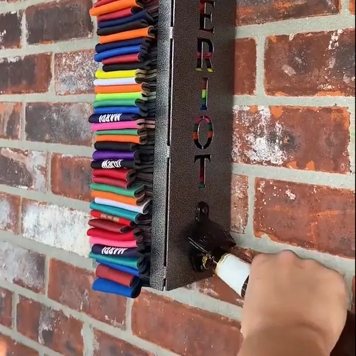 CoolStation blikjeskoeler houder met flessenopener