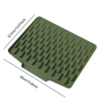 QuickDry siliconen afdruipmat