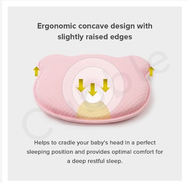 ErgoNest memory foam babykussen