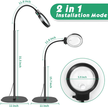 Navando Freek vergrootglas met LED-verlichting