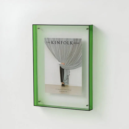 Helder acryl fotolijst minimalistische wandlijst