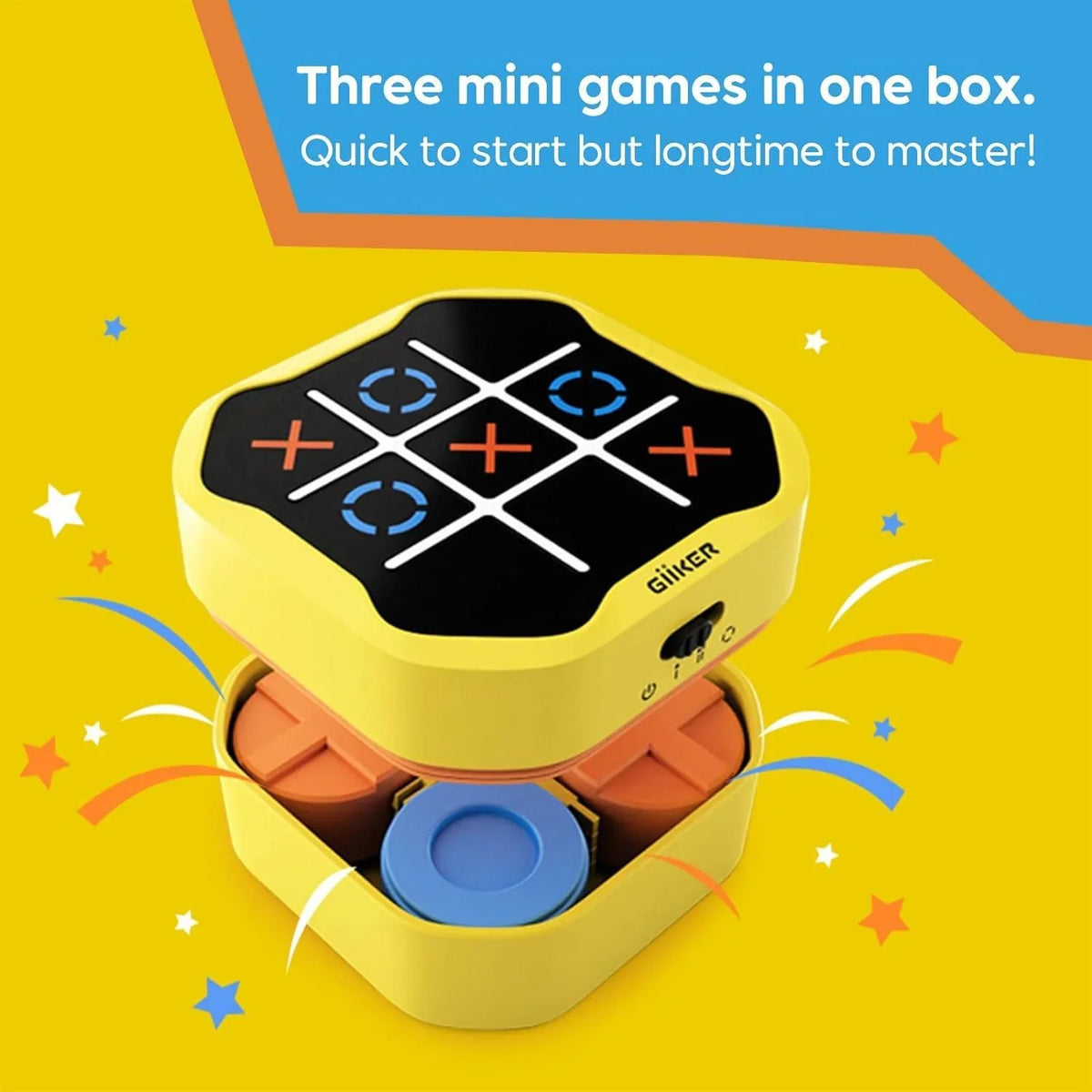 CleverPlay Tic-Tac-Toe Bolt elektronisch denkspel