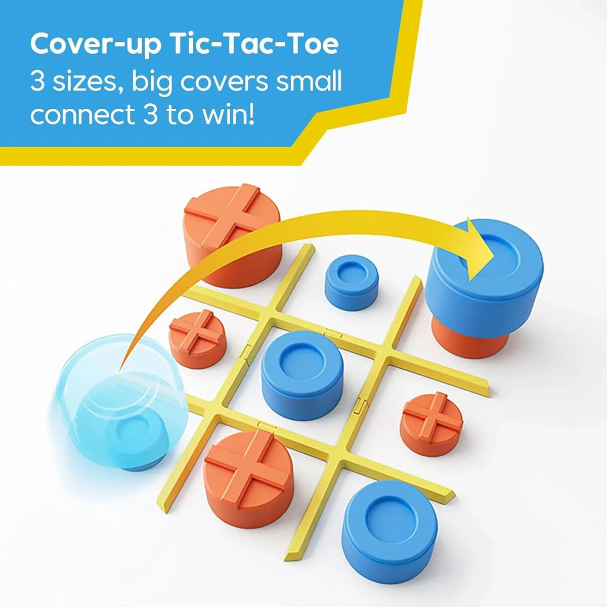 CleverPlay Tic-Tac-Toe Bolt elektronisch denkspel