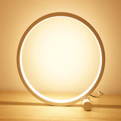 Halo cirkelvormige nachtkastlamp