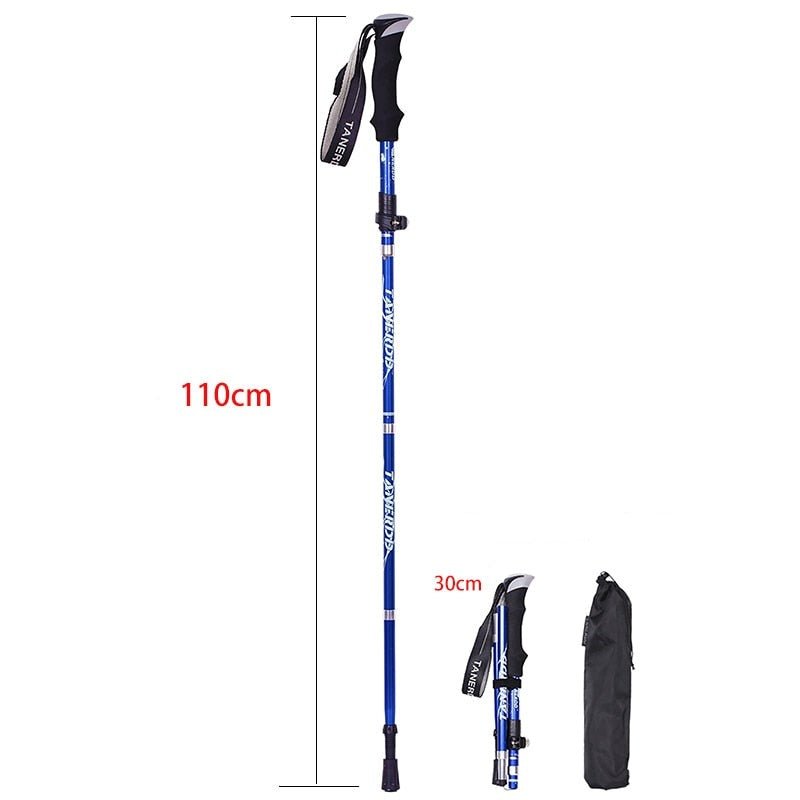 Hessel opvouwbare aluminium wandelstokken