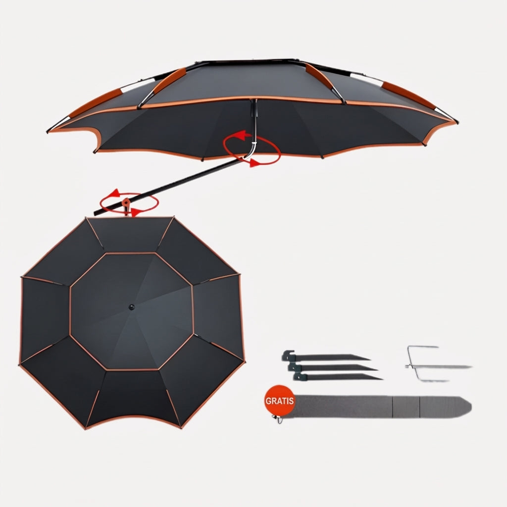 Vissen Paraplu verstelbare parasol
