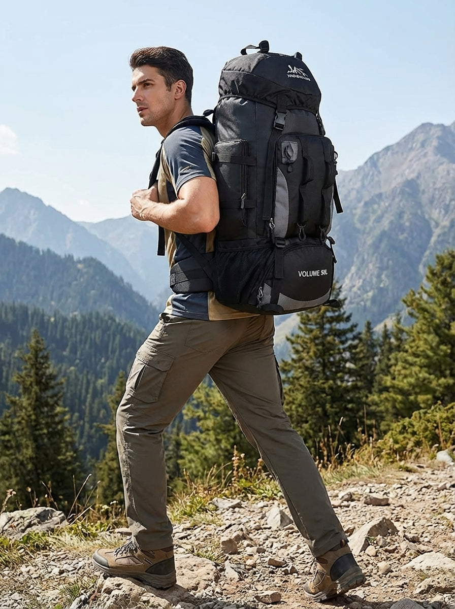 Ultralichte waterdichte 90L wandelrugzak