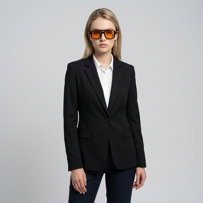 Overmaat aviator zonnebril
