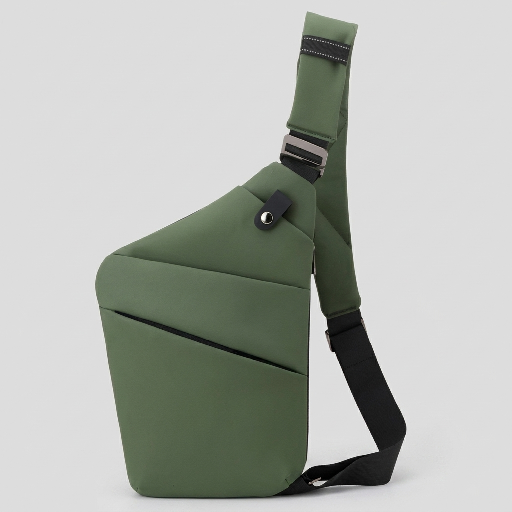Compacte anti-diefstal crossbodytas