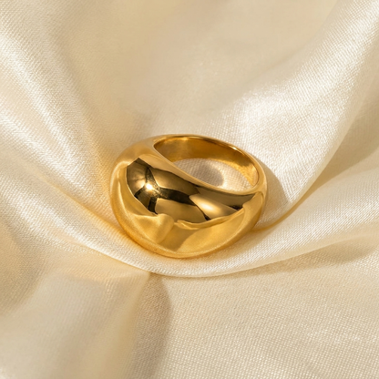 Minimalistische Roestvrijstalen Ring