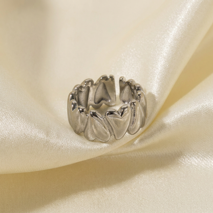 Comodos RVS Liefde Open Ring