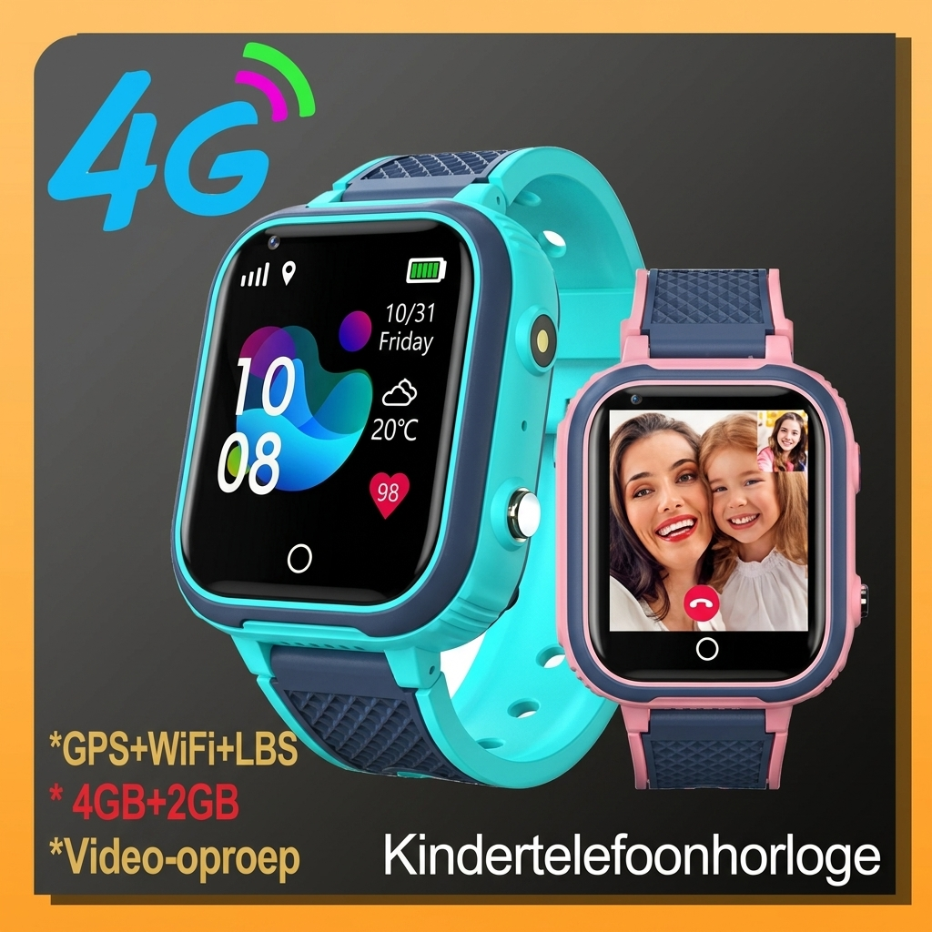 Kinderhorloge met GPS-tracking